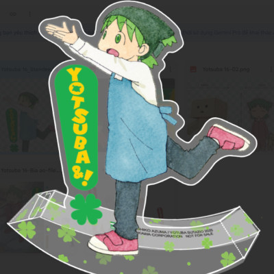 Sách - Yotsuba&! - Tập 16 - Bản Sưu Tầm - Tặng Kèm Bìa Áo Đặc Biệt + Bookmark Nhựa Bế Hình + Standee Bập Bênh + Móc Khóa Acrylic