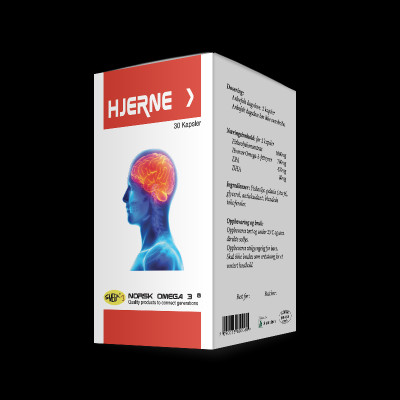 Norsk Hjerne - Omega 3 chuyên biệt cho não Lọ 30 viên
