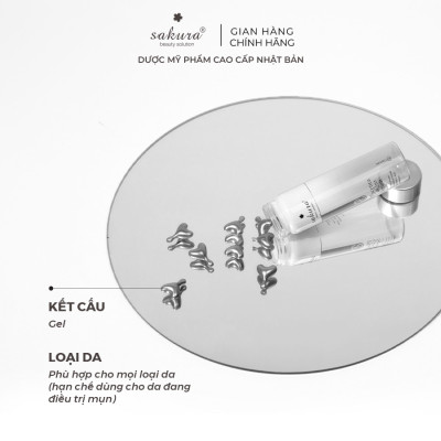 Serum dưỡng trắng da chống lão hóa tinh chất nhau thai cừu Sakura Placenta COQ10 serum xuất xứ Nhật Bản 40 viên