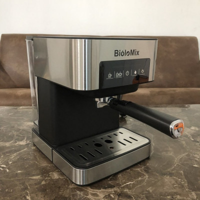 Máy pha cà phê Espresso BioloMix CM6863, công suất 850W, áp lực bơm 20 bar - Hàng chính hãng, bảo hành 12 tháng