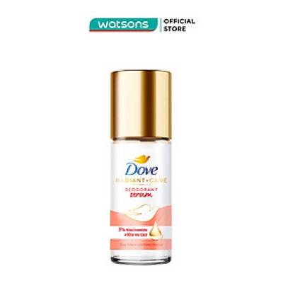 Lăn Khử Mùi Dove Radiant + Care Deodorant Serum 3% Niacinamide + 10x Vitamin C & E 45ml