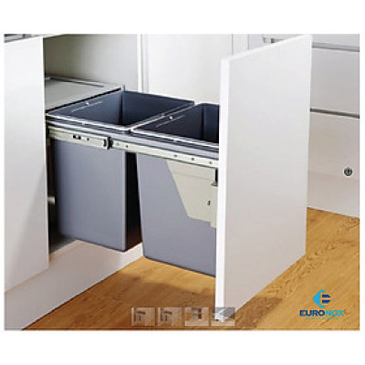 Thùng đựng rác 2 khoang 2-Compartment Trash Can