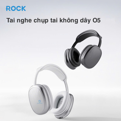 Headphone tai nghe bluetooth không dây chụp tai Rockspace O5 có mic hàng chính hãng BH 1 năm