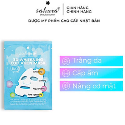 [Quà tặng] 1 Mặt nạ dưỡng trắng Sakura