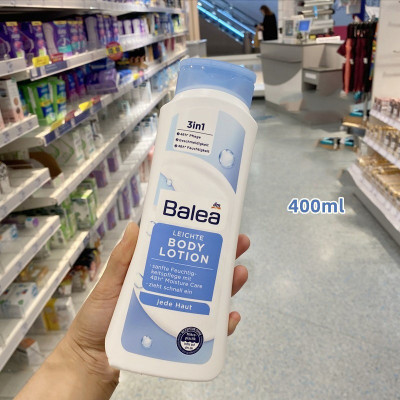 Sữa dưỡng thể Trắng da mềm mướt Balea Body Lotion Đức 400ml
