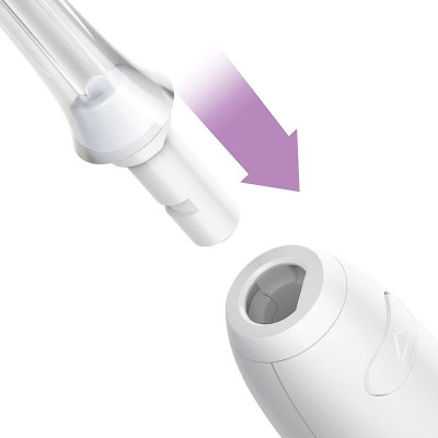 Bộ 2 đầu xịt máy tăm nước Philips Sonicare F1 Standard nozzle HX3042/00 - HÀNG NHẬP KHẨU