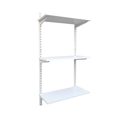 Kệ Ray Tường SMLIFE Railshelf 3 Tầng H120cm - Kệ Sách Treo Tường Tùy Biến Kích Thước & Vị Trí Hiện Đại Cho Căn Hộ Nhỏ