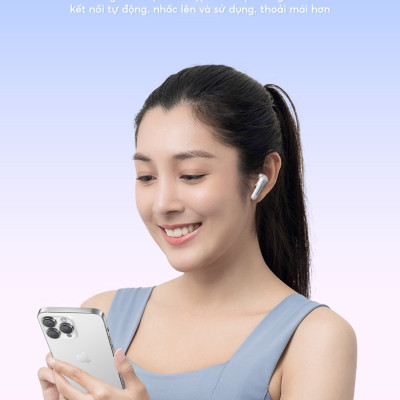 Tai nghe Bluetooth PISEN C2 ANC ENC True wireless, Kim Ánh cho dùng thử 30 ngày, hàng chính hãng, bảo hành 18 tháng