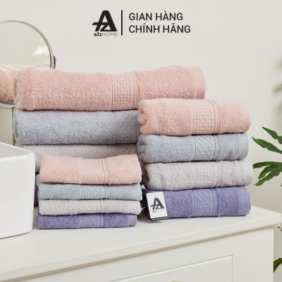 Khăn Tay 100% Cotton Tự Nhiên Cao Cấp Mềm Mại A2Z Home