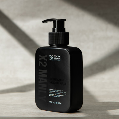 Dung Dịch Vệ Sinh Nam X2 Manly - Làm sạch tức thì Lưu hương 24h dung dích 150g Cocayhoala