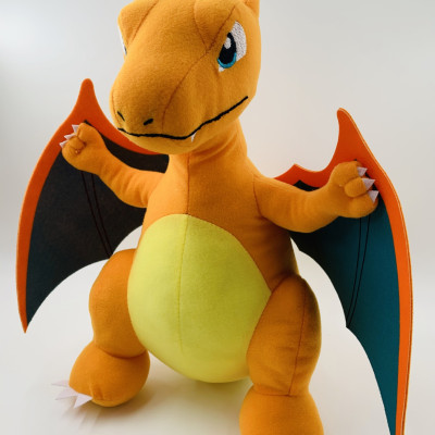 Gấu bông pokemon rồng Charizard Shiny (30 cm) nguyên tem nguyên tag xịn mịn đẹp hàng cao cấp, an toàn cho trẻ nhỏ