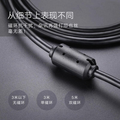 Ugreen UG10845US104TK 1.5M màu Đen Cáp USB 2.0 sang USB B máy in - HÀNG CHÍNH HÃNG