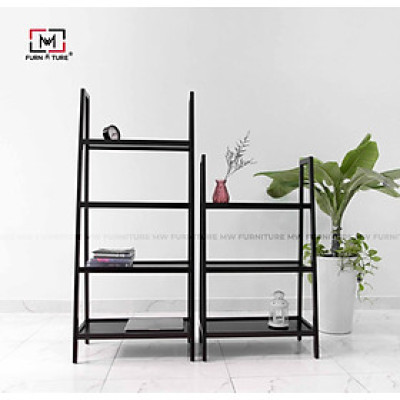 COMBO KỆ SÁCH GỖ 3 TẦNG VÀ 4 TẦNG SIZE L - COMBO A BOOK SHELF SIZE L