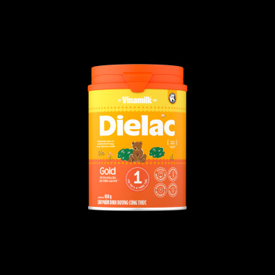Sữa Bột Vinamilk Dielac Alpha Gold IQ Step 1 Hộp Thiếc (400g)