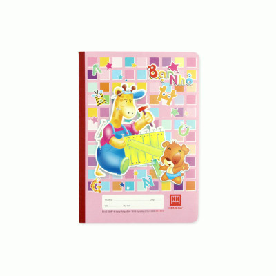 Lốc vở 4 ô ly Hồng Hà School Bạn Nhỏ định lượng 100gsm - 0509