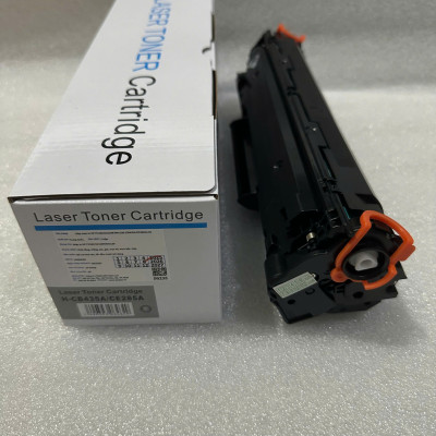Hộp mực CE285A CB435A CRG325 TECH có lỗ đổ mực, dùng cho máy in HP P1102 Canon LBP 6030 1.6K - Hàng Nhập Khẩu