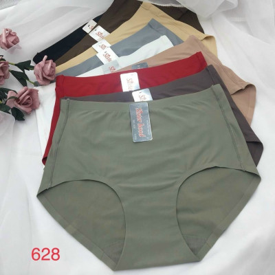 Quần lót nữ su trơn lưng cao Sister Hood 628 – Co giãn 4 chiều, không viền, siêu mịn (Size L | XL | XXL)