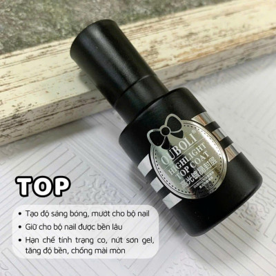 Base Top Cứng Móng OUBOLI 20ml, Tăng Độ Bền Móng, Bảo Vệ Móng Hiệu Quả, Dành Cho Nail Chuyên Nghiệp Làm Nail