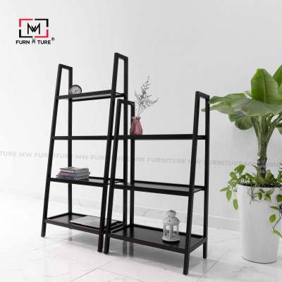 KỆ SÁCH HÀN QUỐC 4 TẦNG HÀN QUỐC MÀU ĐEN - A BOOKSHELF 4F SIZE L BLACK