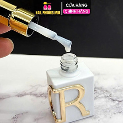 Sơn Gel Màu Thạch Nước Gạo CR Milk White Cao Cấp 15ml Làm Nail Đậm Đặc, Bóng Mượt, Lên Màu Chuẩn Sơn Dirse Trắng Sữa Nhạt Nữ Women