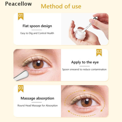 (Hàng Thép Không Gỉ) Cây Lăn Mát Xa Mắt Bằng Hợp Kim Chuyên Dụng Chất Lượng Cao Bảo Hành 1 Năm Nếu Gỉ