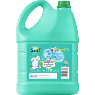 Nước giặt Suft Thiên Nhiên 7in1 Hương Thuần Khiết Chai 3.6KG