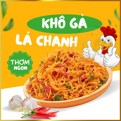 Khô Gà Lá Chanh Tân Lộc Phát Túi 50g Ăn Vặt Yêu Thích
