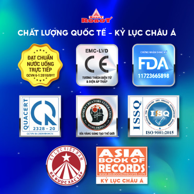 Máy Lọc Nước ROBOT Tích Hợp Công Nghệ Lọc R.O + UF Grand Pro 539WK-UR Chức Năng Nóng Nguội Lạnh