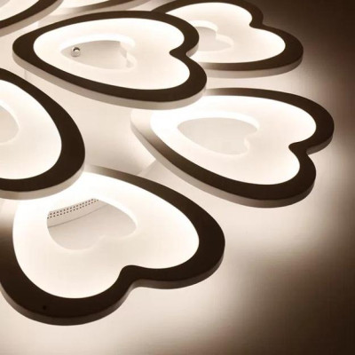 Đèn LED Mâm Ốp Trần MN049 , LED tô điểm Phòng Khách, Đèn ốp trần phòng nghỉ - 3 cơ chế Sáng DT