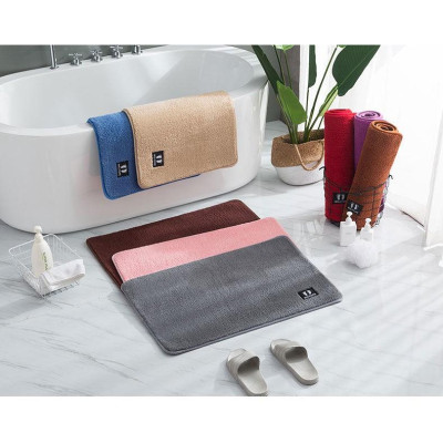 Thảm Lau Chân Nhà Tắm Phòng Khách Cao Cấp Chống Trượt Phần Lông Dày Tạo Cảm Giác Mềm Mại Thoải Mái- Giao Màu Ngẫu Nhiên