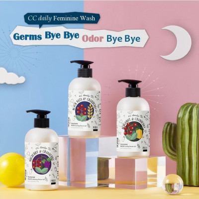 Dung Dịch Vệ Sinh Phụ Nữ CC Daily Feminine Wash Cooling And Refreshing Shower Gel (Bergamot & Cranberry) 330g