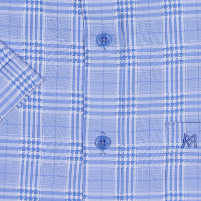 Áo sơ mi nam tay ngắn form suông vạt ngang Khatoco A1MN468T2-CNCR087-2409-N