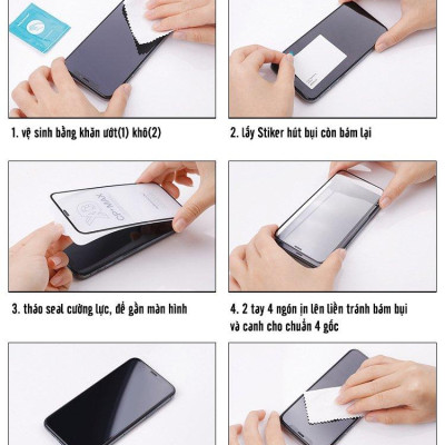 Kính cường lực cho Xiaomi Redmi Note 9S - Redmi Note 9 Pro - Poco X3 Nillkin CP+ PRO  FULL viền đen - Hàng Nhập Khẩu