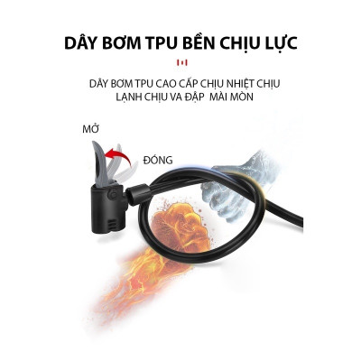 Bơm xe đạp, xe máy có đồng hồ