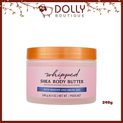 Bơ Dưỡng Thể Tree Hut Moroccan Rose Whipped Shea Body Butter 240g