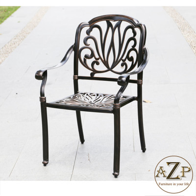 Bộ Bàn Ghế 80cm Sân Vườn Ngoài Trời Outdoor Ban Công (100% Nhôm Đúc) Hàng Nhập Khẩu 100%.