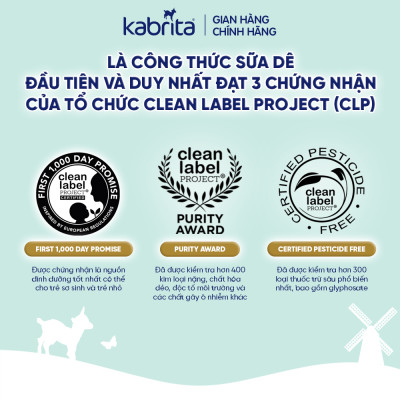 Combo 2 lon Sữa dê Kabrita số 2 cho trẻ từ 12- 24 tháng - Lon 800g