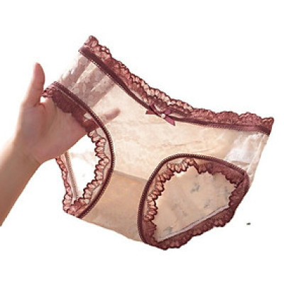 Combo 5 Quần Lót Nữ Bông Ép Viền Ren 2288 – Lụa Mềm, Viền Ren Phối Hoa