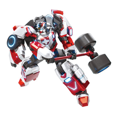 Đồ Chơi Robot Siêu Bác Sĩ Quân Y Medic Cop Quang Năng Miniforce 505004