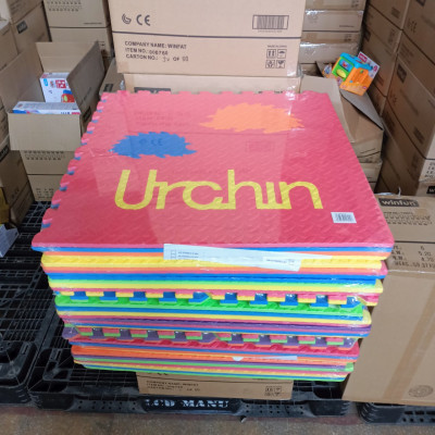 Tấm thảm chơi xếp hình EVA xếp hình lồng vào nhau thân thiện với môi trường dành cho trẻ em để tập bò.