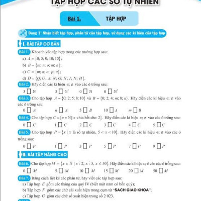 Sách - 500 Bài Tập Cơ Bản Và Nâng Cao Toán 6 - Dùng chung cho các bộ SGK hiện hành