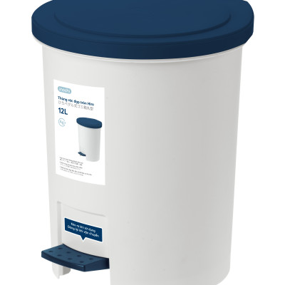 Thùng rác đạp tròn Hiro 12L