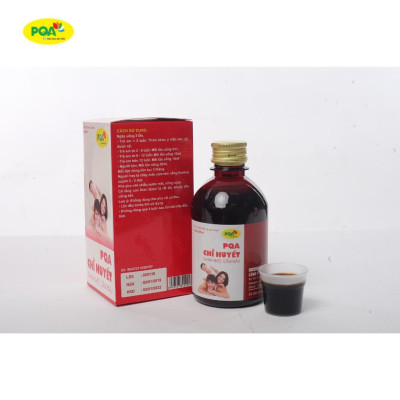 Chỉ Huyết PQA Thành Phần Từ Thiên Nhiên Hỗ Trợ Thanh Nhiệt, Cầm Máu Và Hạn Chế Chảy Máu Cam Hộp 250ml