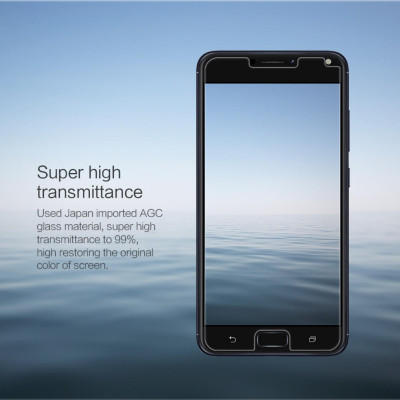 Miếng dán kính cường lực cho Asus Zenfone 4 Max ZC554KL hiệu Nillkin (độ cứng 9H, mỏng 0.3mm, hạn chế bám vân tay) - Hàng chính hãng