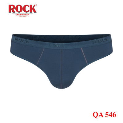 QA-546. Quần lót nam cao cấp ROCK mát lạnh QA-546, form thấp trên nền chất liệu thun lạnh (microfiber)
