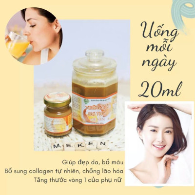 Trứng Gà Ta Hạ Thổ Mẹ Ken - 100ml (ngừa nám, tàn nhang, cấp ẩm cho da, xông hơ sau sinh, đắp mặt)