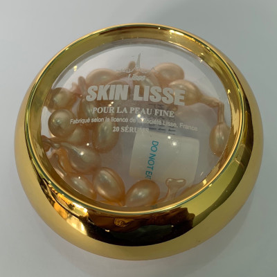 ￼Viên Serum Bôi da  Lisse SKIN - Hộp 20v- Dưỡng Ẩm,Dưỡng Trắng Da, Làm Mờ Các Vết Thâm Nám, Hãn Chế Qúa Trình Lão Hóa