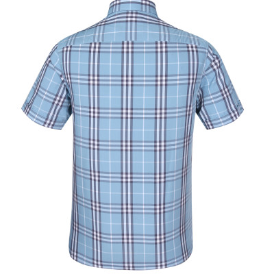 Áo sơ mi nam tay ngắn form suông vạt ngang Khatoco A1MN438T2-CNCR094-2409-N