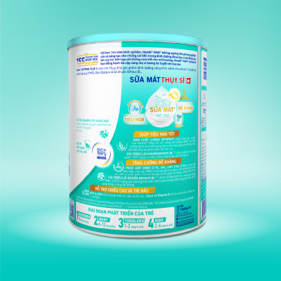 Sữa Bột  Nestlé NAN OPTIPRO PLUS 3 800g/lon với 5HMO - Hỗ trợ Tiêu Hóa, Đề Kháng, Trí Não & Chiều Cao - Bé 1-2 tuổi