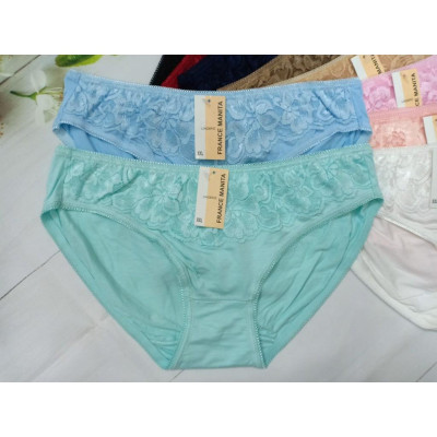 Set 10 quần lót nữ Mara Thun cottonphối ren Hàng Việt Nam(Từ 35kg đến 65kg)